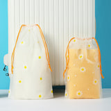Mochila promocional multifuncional personalizada, impermeable, de plástico PE, transparente, con impresión de logotipo.