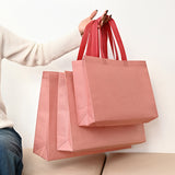 Custom Promotional Tote Bags Bulk Colorful Non-Woven Shopping Bags with Logo Printing