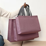 Custom Promotional Tote Bags Bulk Colorful Non-Woven Shopping Bags with Logo Printing
